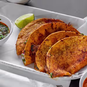 Taqueria Maldonado's signature dishes Quesabirria TacosMexicano BurritoMexican Style Tacos